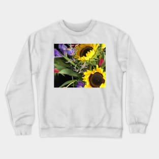 Sunflower vibes Crewneck Sweatshirt